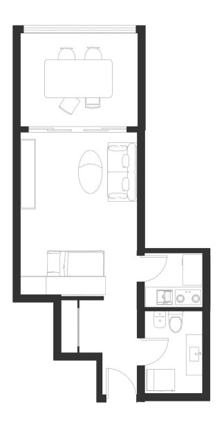 Studio Floorplan